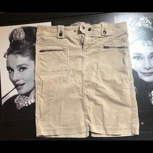 Reference Corduroy beige skirt size Juniors 11